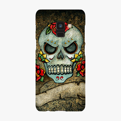 Snap Samsung Galaxy A8  Phone Case - Unique Skull