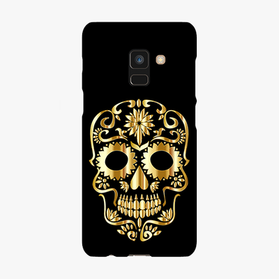 Snap Samsung Galaxy A8  Phone Case - Golden Skull
