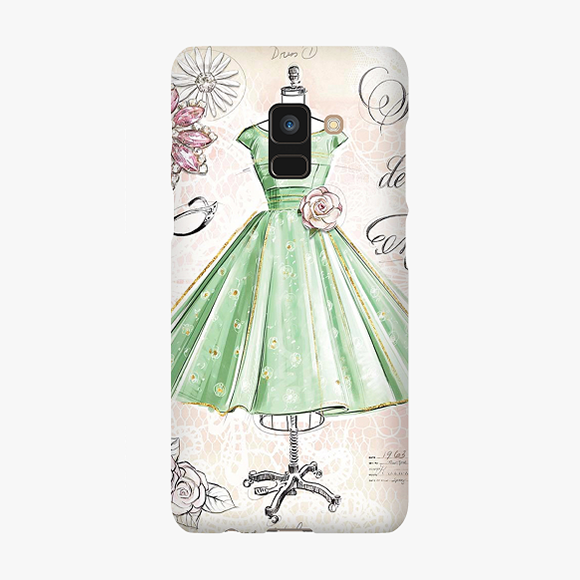 Tough Samsung Galaxy A8  Phone Case - Vintage Art