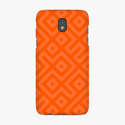 Snap Samsung Galaxy J5 (2017)  Phone Case - Orange Abstract