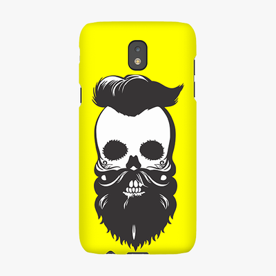 Snap Samsung Galaxy J5 (2017)  Phone Case - Skull With Beard And Mustache