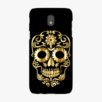 Snap Samsung Galaxy J5 (2017)  Phone Case - Golden Skull
