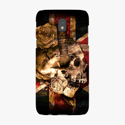 Snap Samsung Galaxy J5 (2017)  Phone Case - Skull With Union Jack British Flag