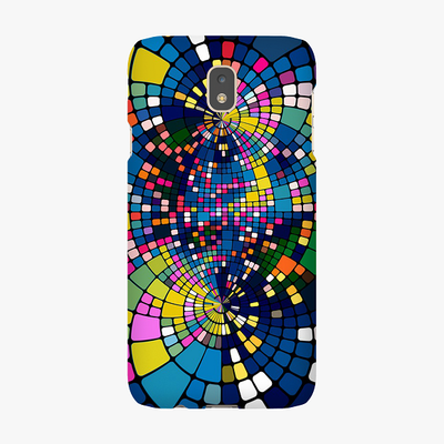 Tough Samsung Galaxy J7 (2017)  Phone Case - Colorful Geometric