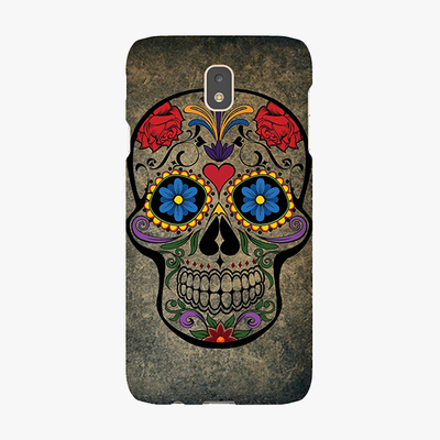 Tough Samsung Galaxy J7 (2017)  Phone Case - Skull  With Artwork
