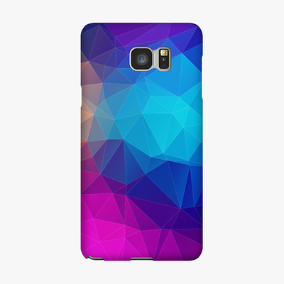 Snap Samsung Galaxy Note 5  Phone Case - Triangular Polygons