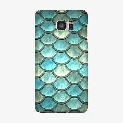 Tough Samsung Galaxy Note 5  Phone Case - Dragon Scales Texture