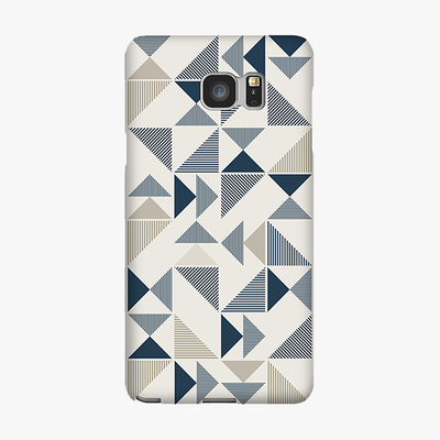 Tough Samsung Galaxy Note 5  Phone Case - Triangle Pattern