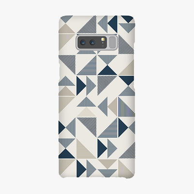 Tough Samsung Galaxy Note 8  Phone Case - Triangle Pattern