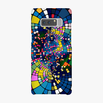 Tough Samsung Galaxy Note 8  Phone Case - Colorful Geometric