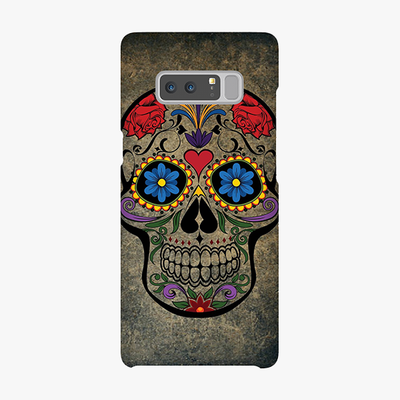 Tough Samsung Galaxy Note 8  Phone Case - Skull  With Artwork