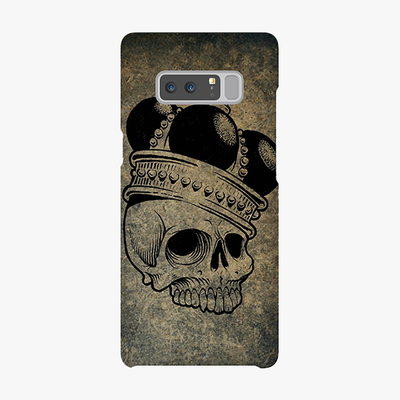 Tough Samsung Galaxy Note 8  Phone Case - Skull  With Crown