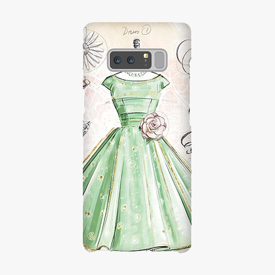 Snap Samsung Galaxy Note 8  Phone Case - Vintage Art