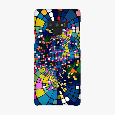 Tough Samsung Galaxy Note 9  Phone Case - Colorful Geometric