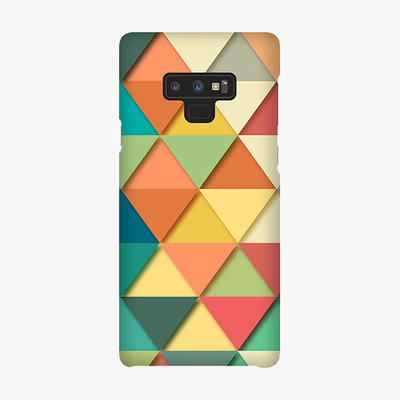 Snap Samsung Galaxy Note 9  Phone Case - Colorful Triangles