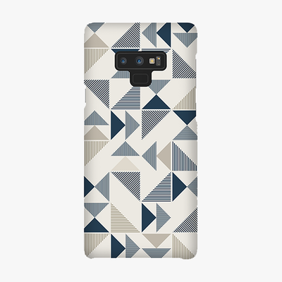 Tough Samsung Galaxy Note 9  Phone Case - Triangle Pattern