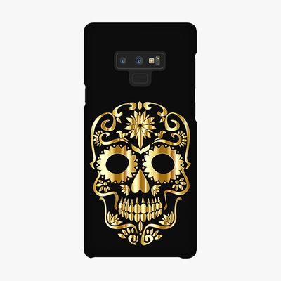 Snap Samsung Galaxy Note 9  Phone Case - Golden Skull