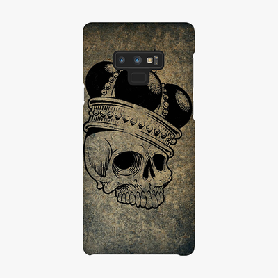 Tough Samsung Galaxy Note 9  Phone Case - Skull  With Crown