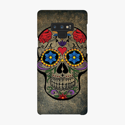 Snap Samsung Galaxy Note 9  Phone Case - Skull  With Artwork
