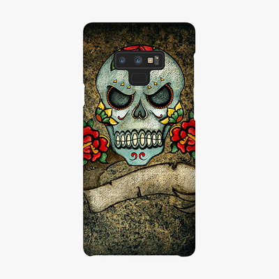 Snap Samsung Galaxy Note 9  Phone Case - Unique Skull