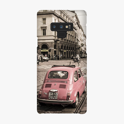 Tough Samsung Galaxy Note 9  Phone Case - View Of The Car And City