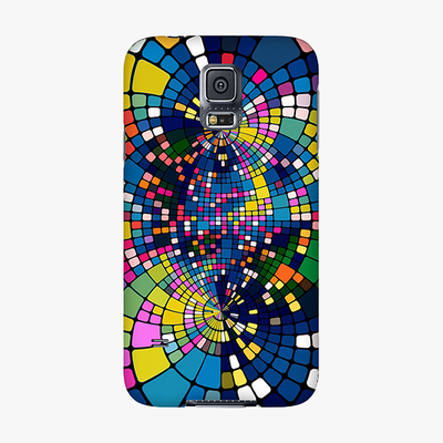 Tough Samsung Galaxy S5  Phone Case - Colorful Geometric