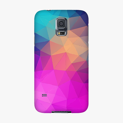 Snap Samsung Galaxy S5  Phone Case - Triangular Polygons