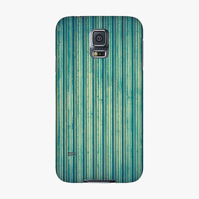 Tough Samsung Galaxy S5  Phone Case - Blue Lines