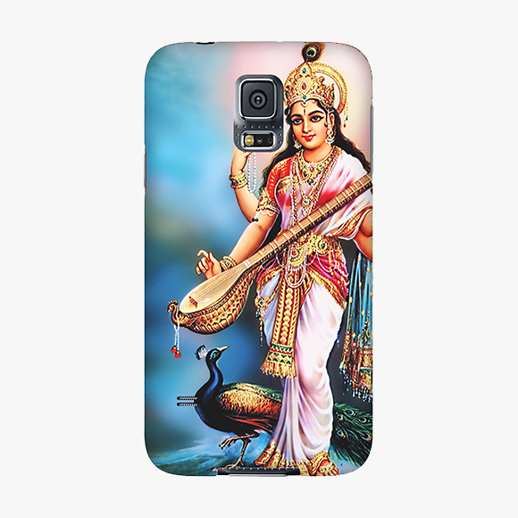 Tough Samsung Galaxy S5  Phone Case - Goddess Saraswati