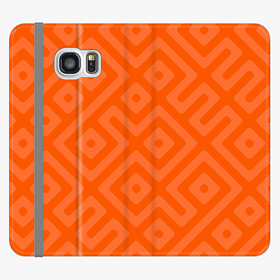 Folio Samsung Galaxy S6  Folio Wallet - Creative Geometric Pattern