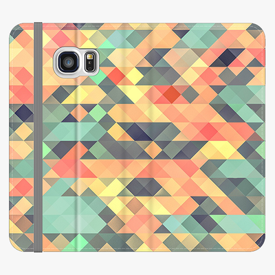 Folio Samsung Galaxy S6  Folio Wallet - Geometrical Texture
