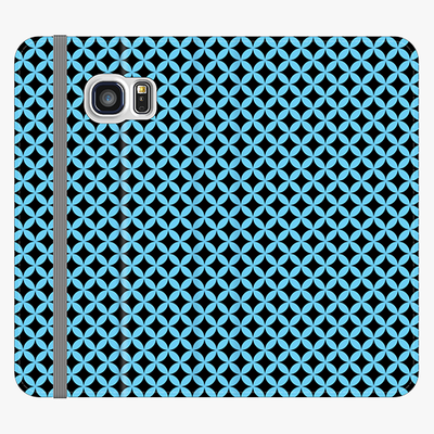 Folio Samsung Galaxy S6  Folio Wallet - Beautiful Star Pattern