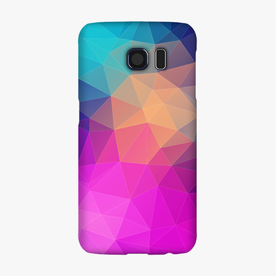 Snap Samsung Galaxy S6  Phone Case - Triangular Polygons