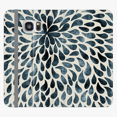 Folio Samsung Galaxy S6  Folio Wallet - Floral Art
