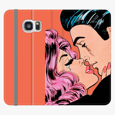 Folio Samsung Galaxy S6  Folio Wallet - Lovely Couple