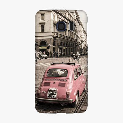 Tough Samsung Galaxy S6  Phone Case - View Of The Car And City