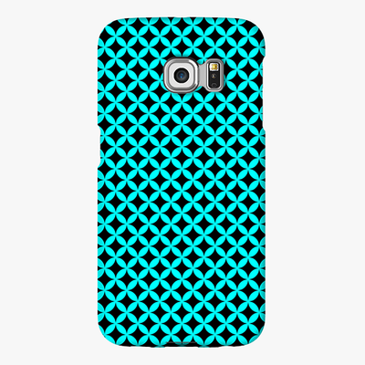 Tough Samsung Galaxy S6 Edge  Phone Case - Unique Geometric  Design