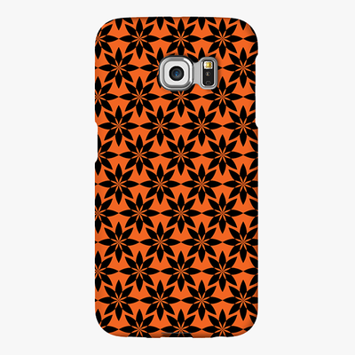 Tough Samsung Galaxy S6 Edge  Phone Case - Floral Pattern