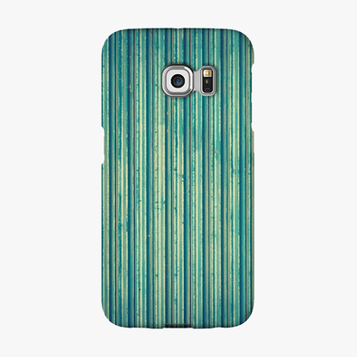 Tough Samsung Galaxy S6 Edge  Phone Case - Blue Lines