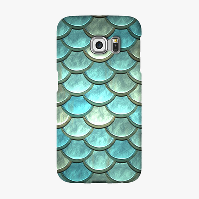 Tough Samsung Galaxy S6 Edge  Phone Case - Dragon Scales Texture