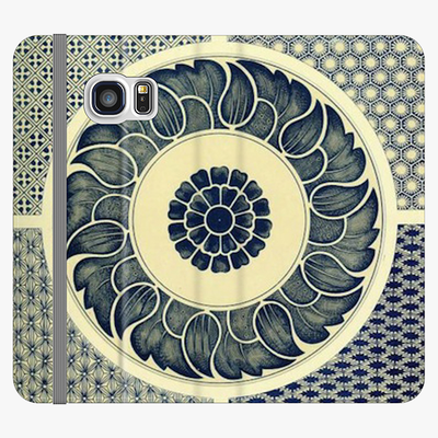 Folio Samsung Galaxy S6 Edge  Phone Folio - Attractive Tile