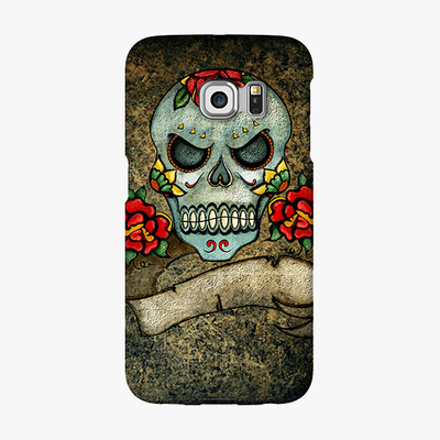 Snap Samsung Galaxy S6 Edge  Phone Case - Unique Skull