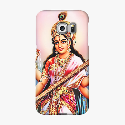 Tough Samsung Galaxy S6 Edge  Phone Case - Goddess Saraswati