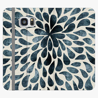 Folio Samsung Galaxy S6 Edge  Folio Wallet - Floral Art