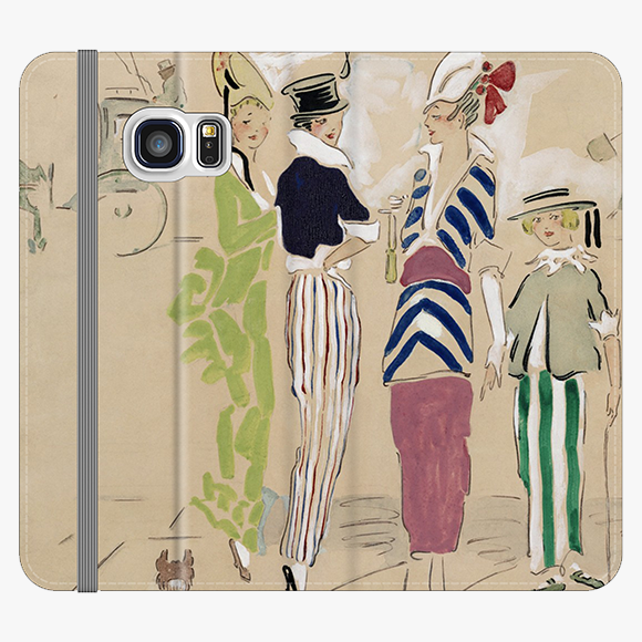 Folio Samsung Galaxy S6 Edge  Folio Wallet - View Of Fair
