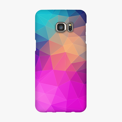 Snap Samsung Galaxy S6 Edge Plus  Phone Case - Triangular Polygons