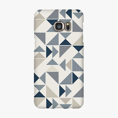 Tough Samsung Galaxy S6 Edge Plus  Phone Case - Triangle Pattern