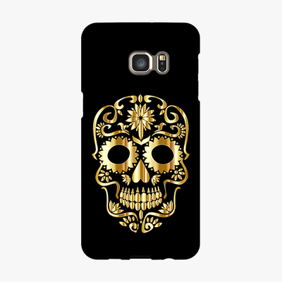 Snap Samsung Galaxy S6 Edge Plus  Phone Case - Golden Skull