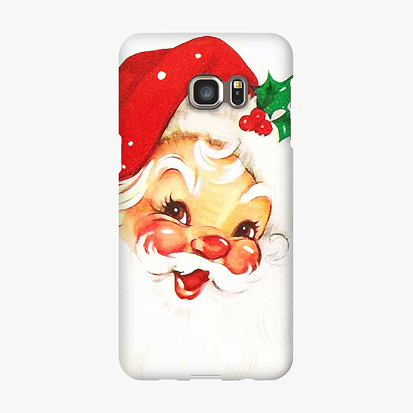 Tough Samsung Galaxy S6 Edge Plus  Phone Case - Vintage Santa