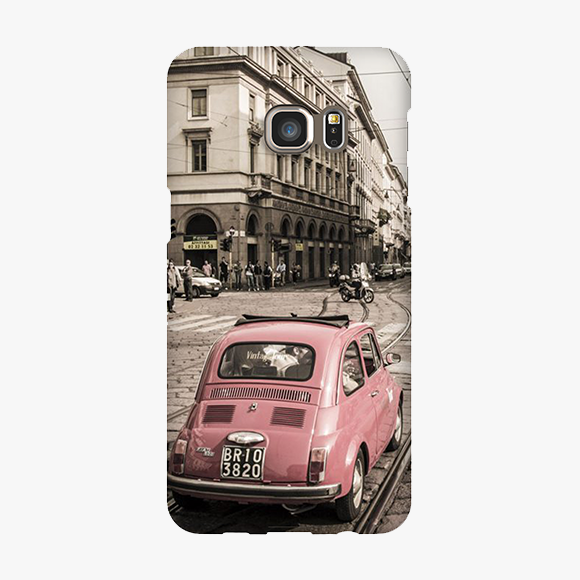 Tough Samsung Galaxy S6 Edge Plus  Phone Case - View Of The Car And City